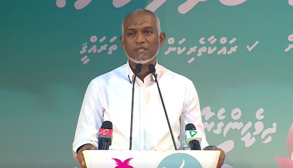 މިސަރުކާރުން ހުރިހާ ވަގުތެއްވެސް ހޭދަކުރަނީ ރައްޔިތުންނަށް ވީ ވައުދު ފުއްދައިދޭން: ރައީސް މުއިއްޒު