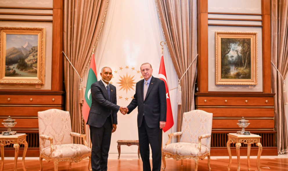 ތުރުކީގެ އަސްކަރީ އުޅަނދެއް ވެއްޓުނު ހާދިސާއާ ގުޅިގެން ރައީސްގެ ތައުޒިޔާ