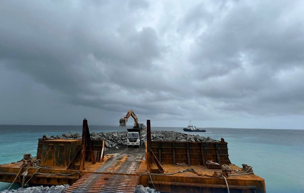 ޅައިމަގު ބަނދަރު ތަރައްޤީކުރުމުގެ މަޝްރޫޢު ކުރިއަށް!