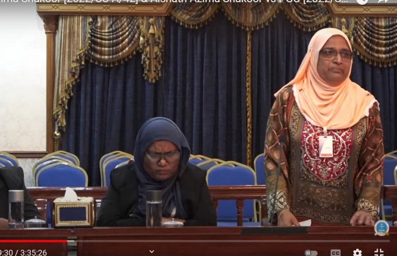 އާޒިމާގެ ޝަރީޢަތް: ދައުލަތުން ހުށަހެޅި ރައްދުގެ ލިޔުންތައް ބަލައި ނުގަންނަން ނިންމައިފި