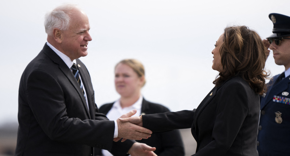 ކަމާލާ ހޭރިސްގެ ރަނިން މޭޓަކަށް ޓިމް ވޮލްޒް