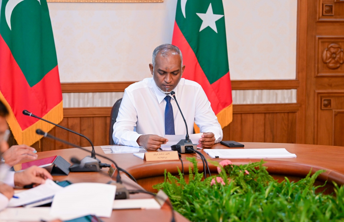 މަޖިލީހުގައި ރައީސް މުޢިއްޒުގެ ފުރަތަމަ ރިޔާސީ ބަޔާން އިއްވުން އަންނަ މަހުގެ 5 ގައި