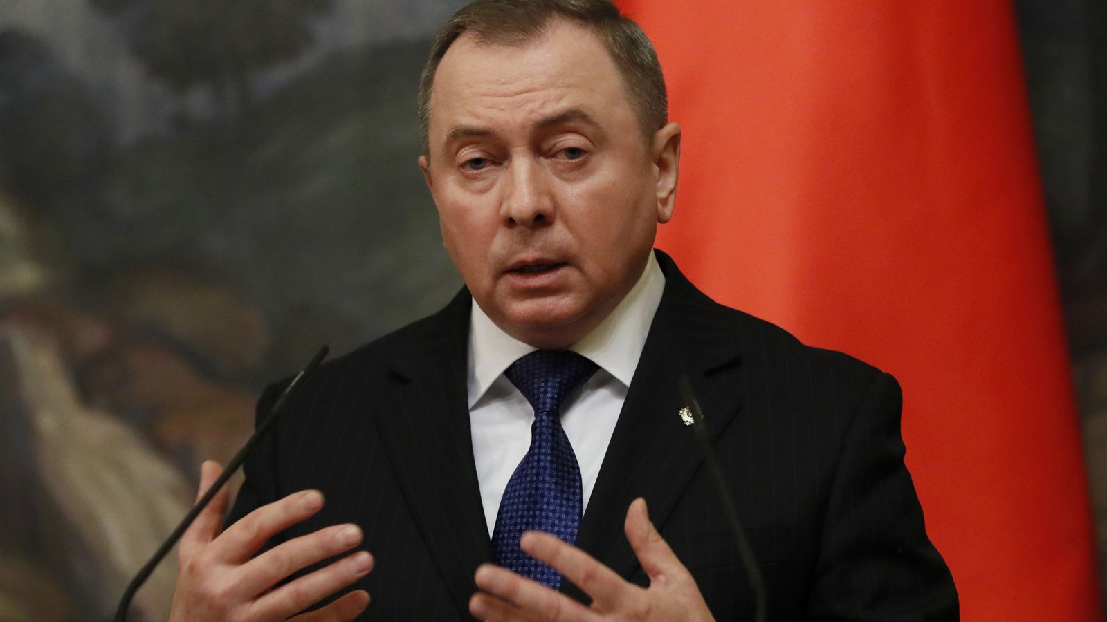 ބެލާރުސްގެ ފޮރިން މިނިސްޓަރ އަވަހާރަވެއްޖެ