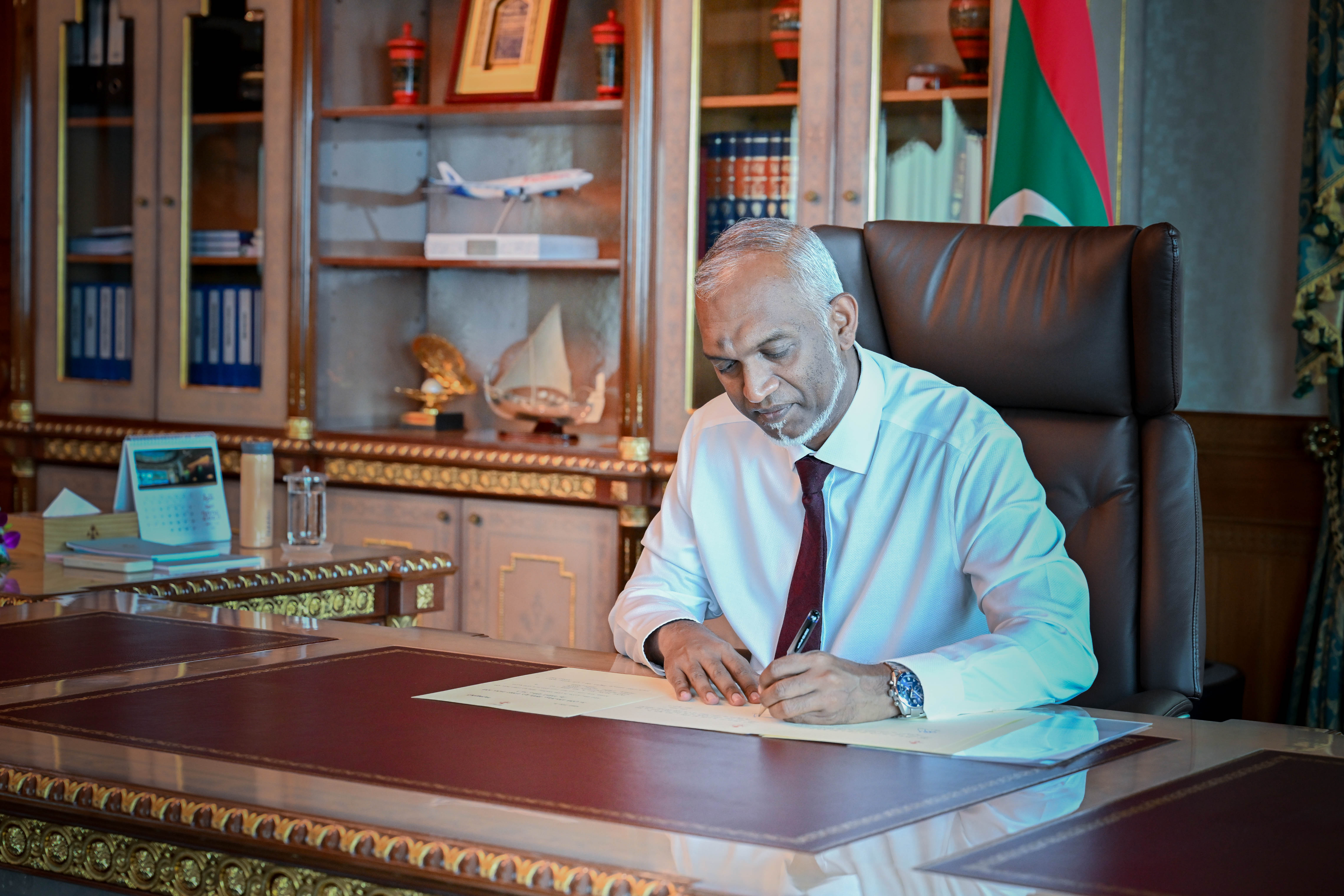 President Dr. Mohamed Muizzu--Photo: PO