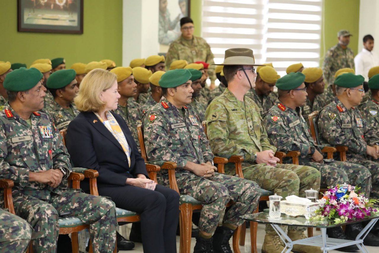 ސިފައިންގެ ޤާބިލުކަން އިތުރުކުރުމަށް ހިންގި ބްލެކް މަރލިން އެކްސަސައިޒް ނިންމާލައިފި