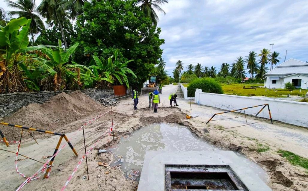 ހުޅުމީދޫ ބަހާއުއްދީން މަގުގެ ބޮޑުބައެއް ނިމިއްޖެ