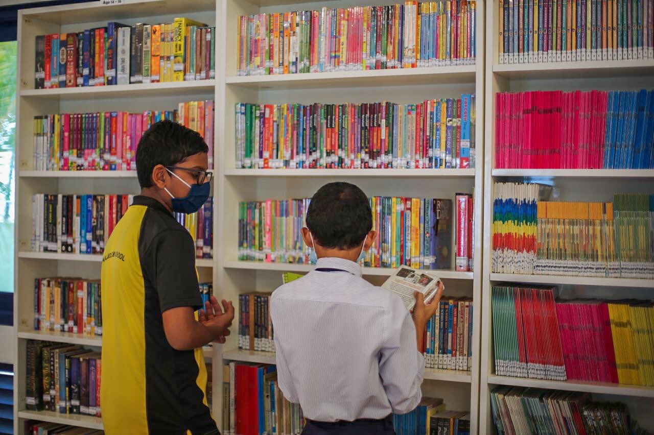 AA. Atoll Education Centre library. Photo: Bank of Maldives.
