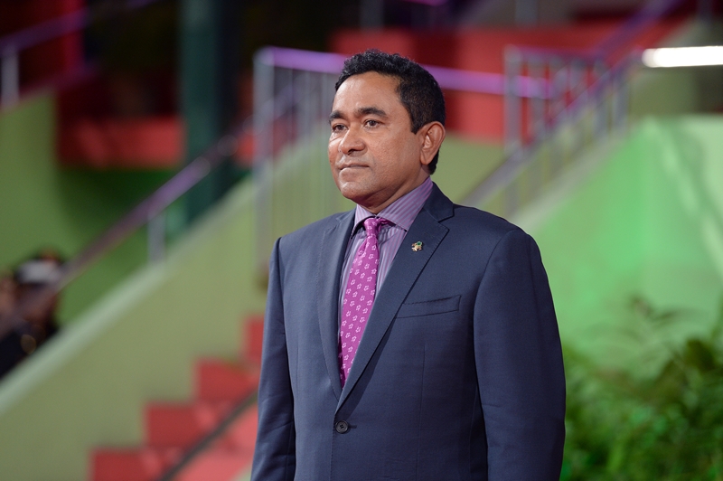 ރައީސް ޔާމީން ފުރަތަމަ ފަހަރަށް ދިވެހިބަހުން ޓްވީޓެއް ކުރައްވައިފި