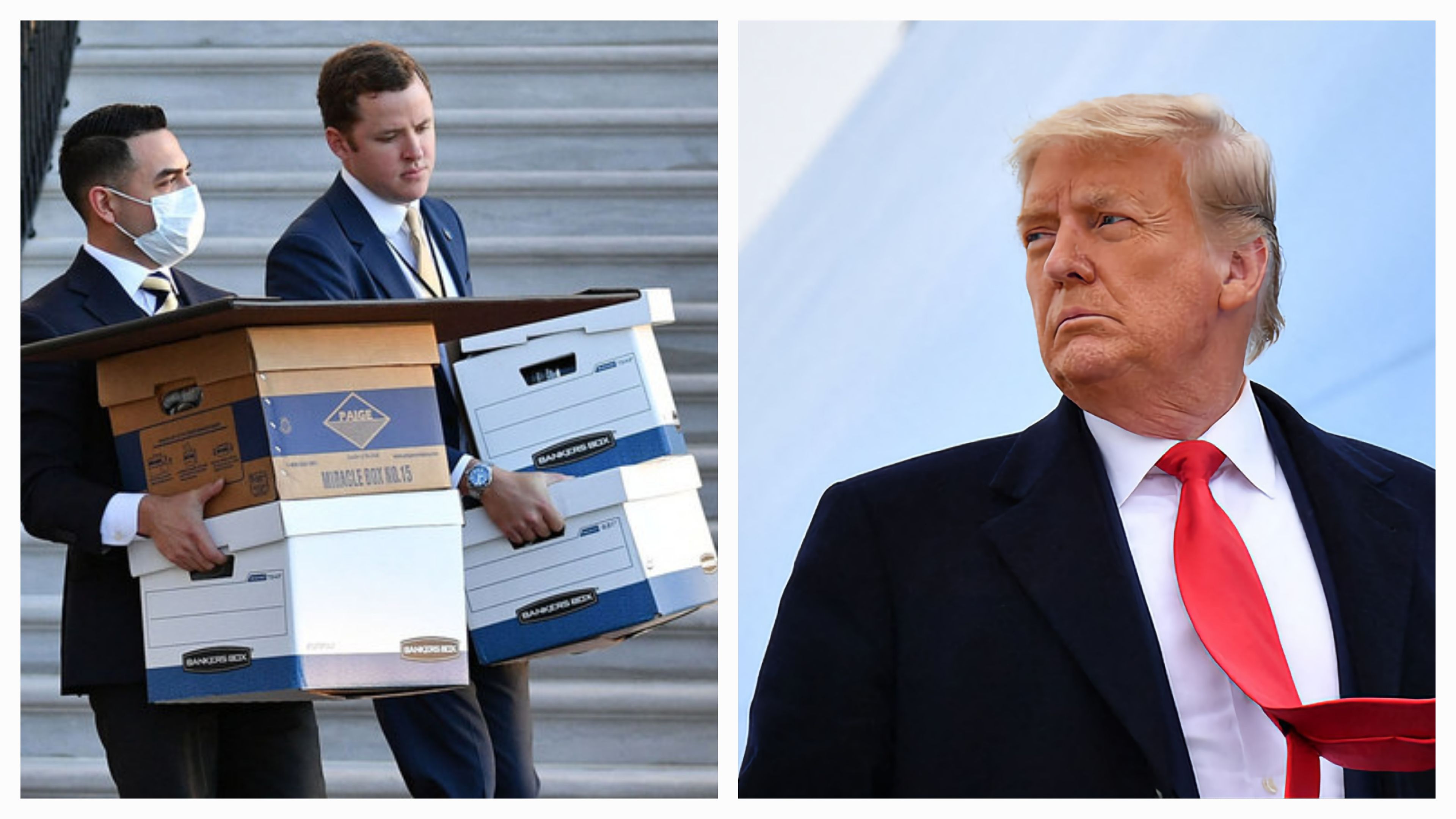 ސިއްރު ލިޔެކިޔުންތަކެއް އަމިއްލަ ގޭގައި ގެންގުޅުންކަމުގެ ތުހުމަތު ޓްރަމްޕަށް