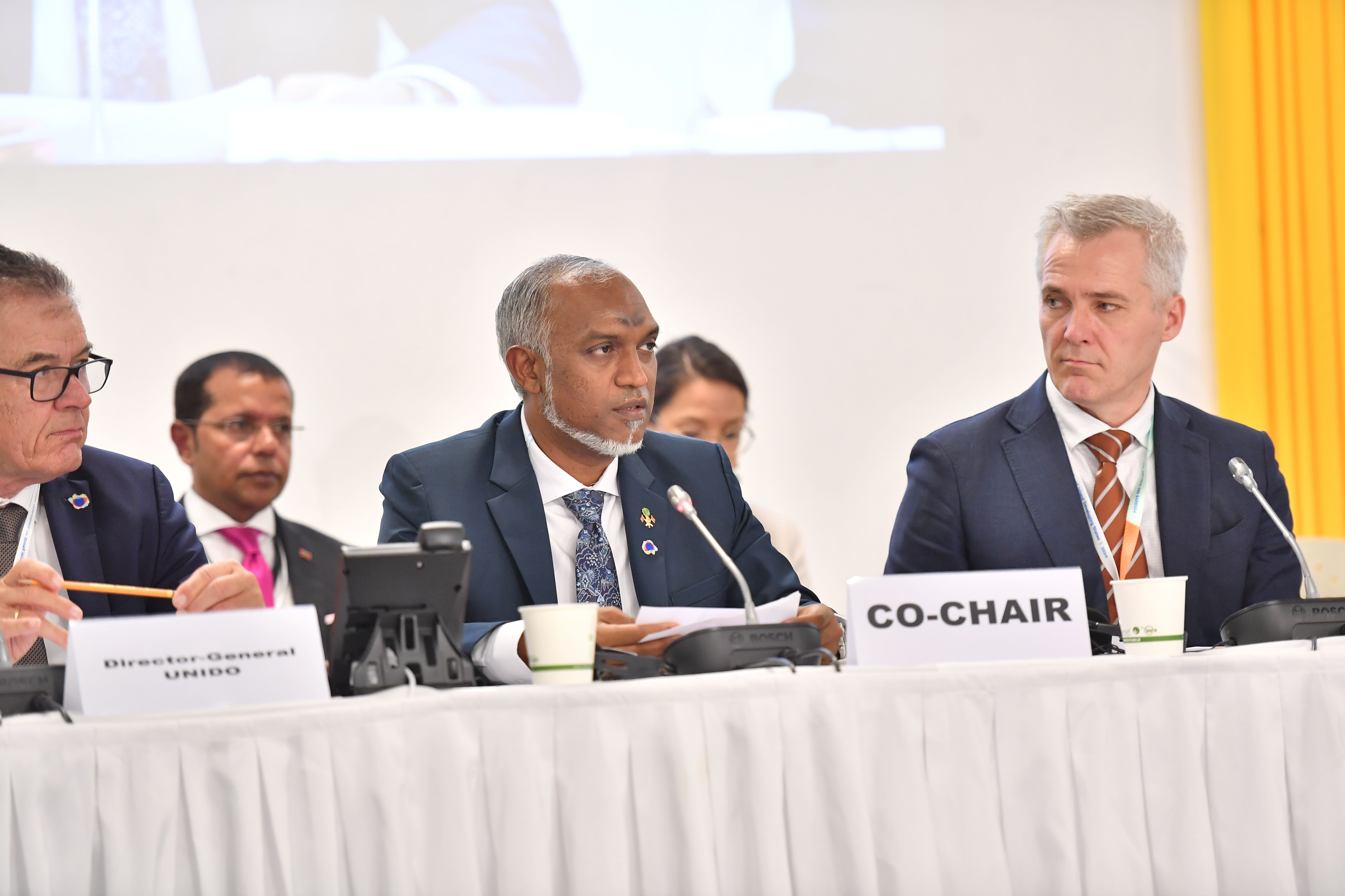 President Muizzu Co-Chairs Interactive Dialogue on Revitalizing SIDS' Economies