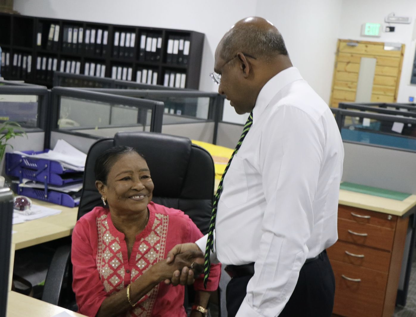 އާބިދާ އަހްމަދަކީ ޚާރިޖީ ޓީމުގެ އެއް ތަނބު: މިނިސްޓަރ ޝާހިދު