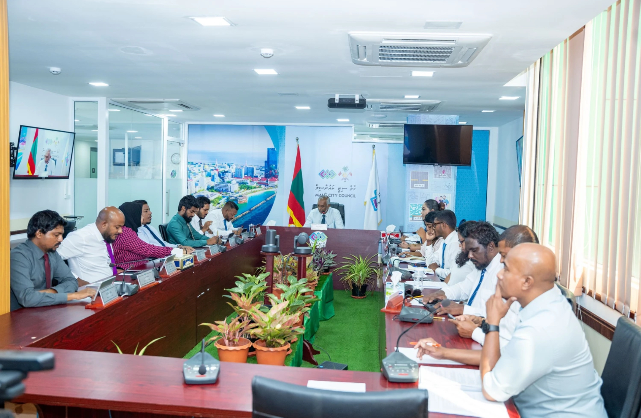 މާލޭ ސިޓީކައުންސިލްގެ މިއަދުގެ ޖަލްސާގެ ކޯރަމް ގެއްލުވާލައި ޖަލްސާ ހުއްޓުވައިފި