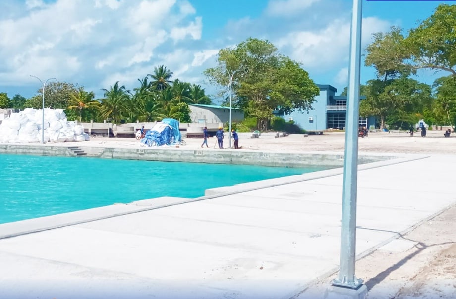 ފޯކައިދޫ ބަނދަރުގެ ބޮޑުބައެއް ނިމިއްޖެ