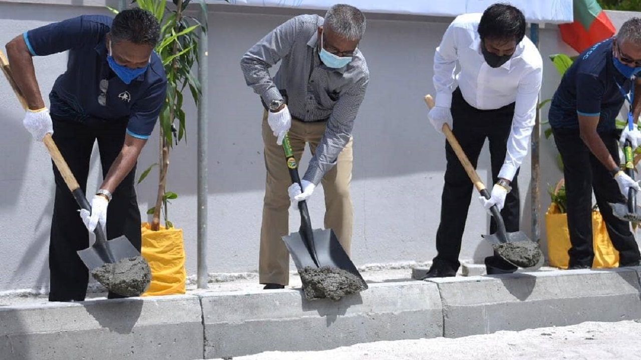 ދުވާފަރު މަގު ހެދުމުގެ މަޝްރޫޢުގެ ދެވަނަ ފިޔަވަހީގެ މަސައްކަތް ފަށައިފި