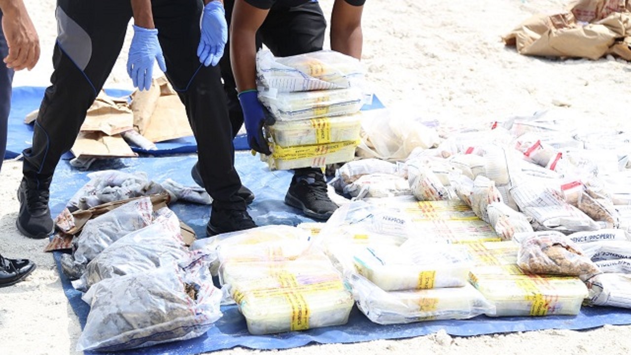 203 ކިލޯއަށްވުރެ ގިނަ މަސްތުވާތަކެތި ނައްތާލައިފި