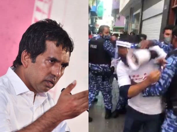 ފުލުުހުން ޝިޔާމަށް އަނިޔާ ކުރުމުން ސައީދުގެ ކަންބޮޑުވުން