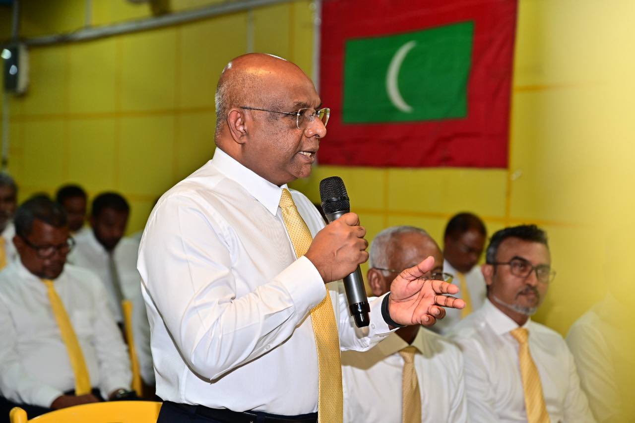 Opposition Maldivian Democratic Party (MDP) President Abdulla Shahid--Photo: MDPSecretariat on X